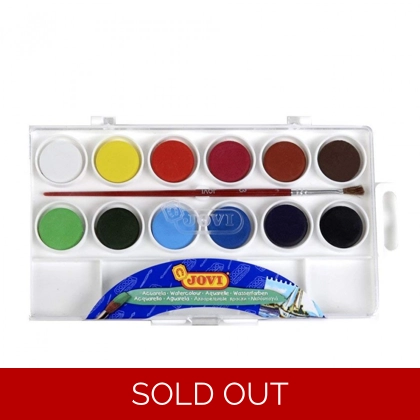 Water Colour Jovi 12 Clr Cake 22mm